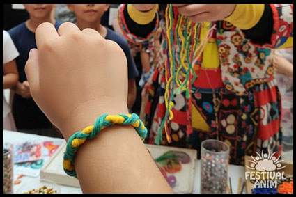 bracelet porte bonheur.